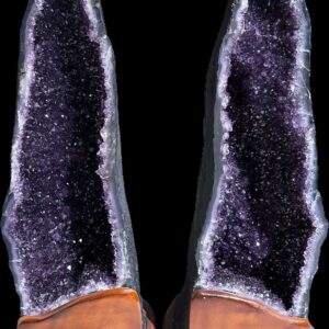 Amethyst Geode Cave Pair 12