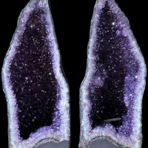 Amethyst Geode Cave Pair 13