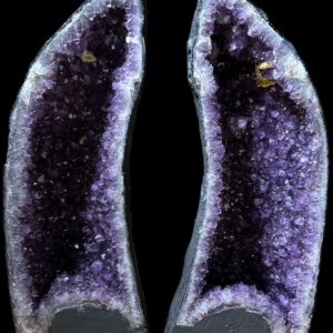 Amethyst Geode Cave Pair 14