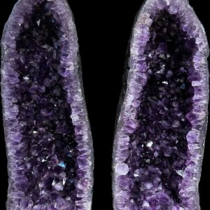 Amethyst Geode Cave Pair 4