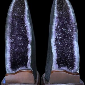 Amethyst Geode Cave Pair 6